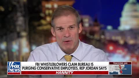Jim Jordan: FBI's alleged purge of conservatives 'frightening stuff'