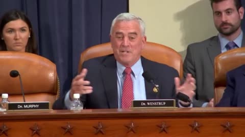 Wenstrup Delivers Remarks at Ways and Means Health Subcommittee Hearing