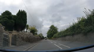 Driving in Bridport. Speedlapse. Gopro 26th Sep 2022