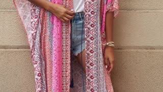 Bohemian Tassel Tie Cover Up