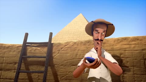 The Egyptian Pyramids - Funny Animated Short Film (Full HD)