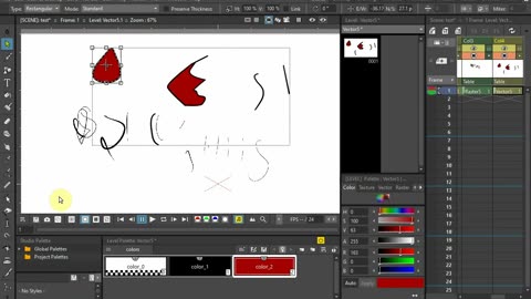 How to use Vector Layers in OpenToonz