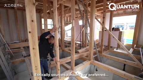 Process of Building Amazing Japanese-Style House | Skilled Carpenter | by @CarpenterShoyan