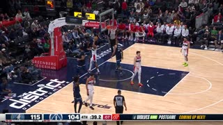 NBA - Anthony Edwards finishes through contact for 38 PTS 💪 Timberwolves-Wizards