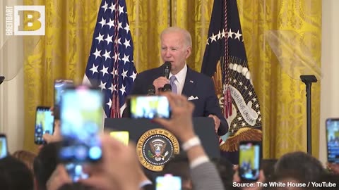 AWKWARD: Joe Biden Tells Guest "Hush Up, Boy" at White House Eid al-Fitr Event