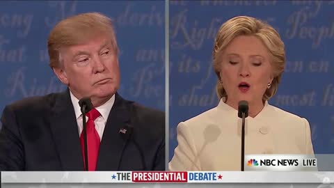 Hillary on Open Borders (3rd Presidential Debate 2016)