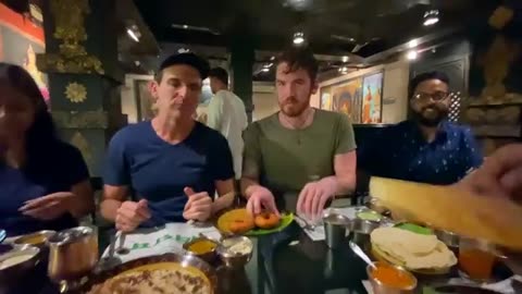 Americans Try South Indian Breakfast - Idli, masala dosa, medu vada