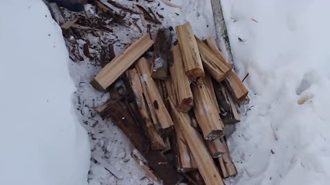 How Do We Shower at -71°C (-95°F) - Yakut village, Siberia