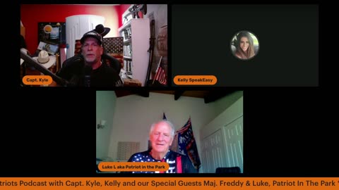 Capt Kyle Patriots Podcast - Capt Kyle, Kelly & Special Guest Luke AKA Patriot in The Park