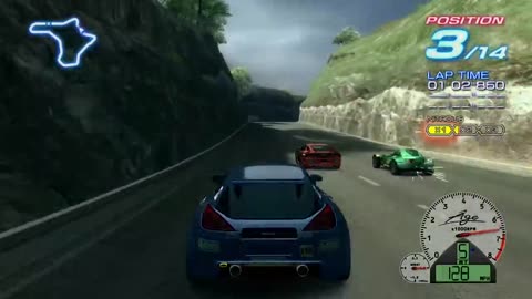 Ridge Racer 6 - Basic Route #10 Gameplay(Xbox One S HD)