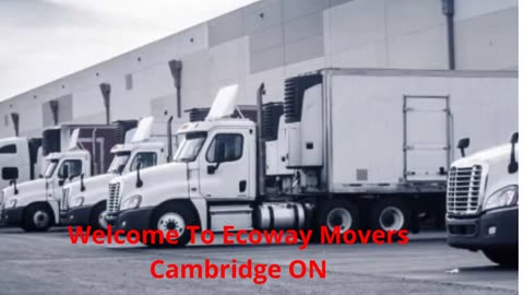 Ecoway Movers in Cambridge, ON : (226-400-1120)