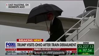 Trump has arrived