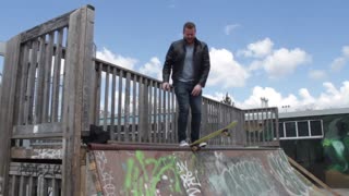 Dunbat Skate Park in Toronto, Ontario