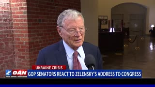 GOP senators react to Zelensky's address to Congress