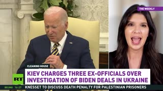 Ukraine charges three ex-officials involved in investigation of Biden deals in the country