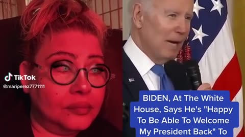 💩Biden: ‘I’m Happy To Welcome ‘MY PRESIDENT’ Back To The Capital Tomorrow. 🤡