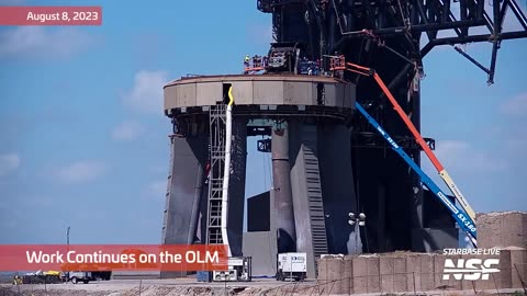 Booster 9 Rolled Back for Hot Staging Ring Install | SpaceX Boca Chica