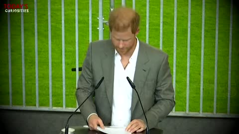 Prince Harry tense and nervous in Germany