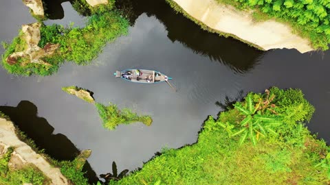 Nice View Greenery and River