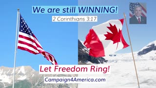 A 30 second message for the citizens of Canada and the USA. Let Freedom Ring!!