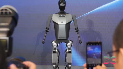 China unveils its first full-size electric running humanoid robot