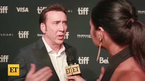 Nicolas Cage on Welcoming His First Daughter (Exclusive)