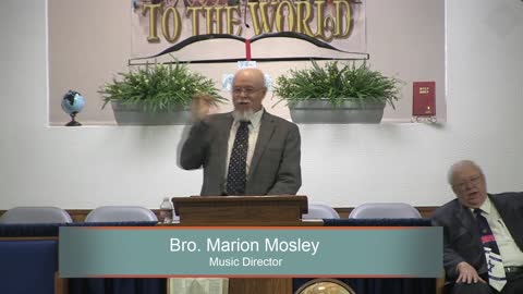 Pastor C. M. Mosley, Three Invitations, John 1:35-39, Sunday Evening, 2/13/2022