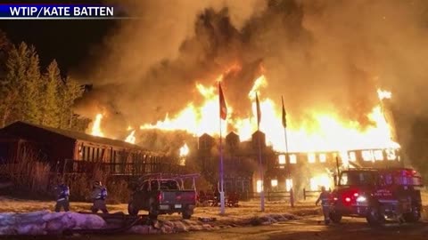 Fire Destroys Minnesota's Historic Lutsen Lodge on Lake Superior Lakeland News