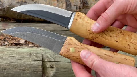 Roselli Hunting Knives side by side!! by www.bushcraftcanada.com