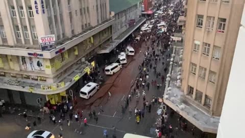 Suspected Gas Leak Cracked Johannesburg Street