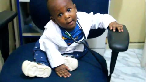 Check out the first baby Doctor in Nigeria