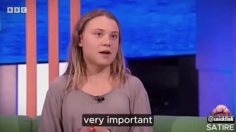 Greta Thunberg's Vegan Wars Parody