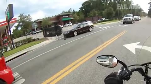 Idiots In Cars _ Ridiculous Driver Fails