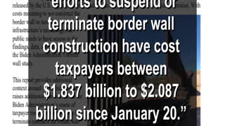Senator Lankford gives staggering numbers on waste surrounding halted Trump-era border wall project
