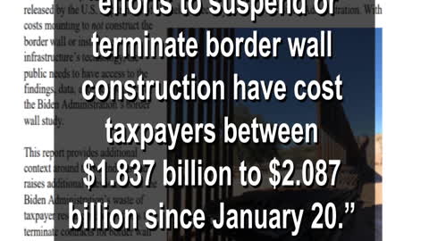 Senator Lankford gives staggering numbers on waste surrounding halted Trump-era border wall project