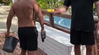 How to piss your mates off using a Drill!