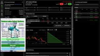 TD Ameritrade Automated Options Trading Robot