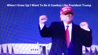 “TOBY REST IN PEACE” and America Grow Up Like President Trump and be a Cowboy