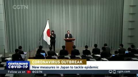 New measures in Japan to tackle epidemic