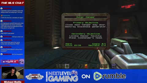 NLG Live: Quake II Remastered with Mike - Sunday Night Game and Chill