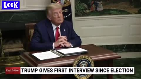 Trump First Interview After Recount “Election ”Loss