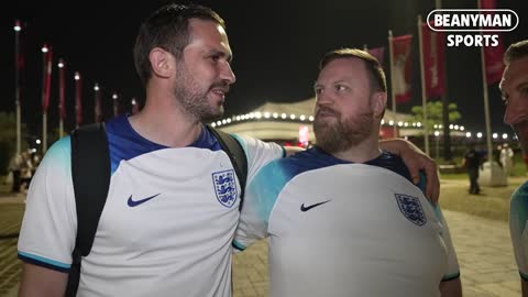 England fans in Doha say 'Bring on France!' after win over Senegal