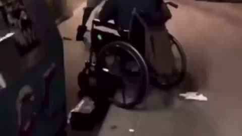 Man in wheelchair floor’s attacker