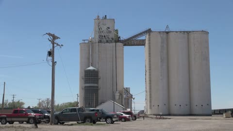 Grain elevators Satanta Kansas s