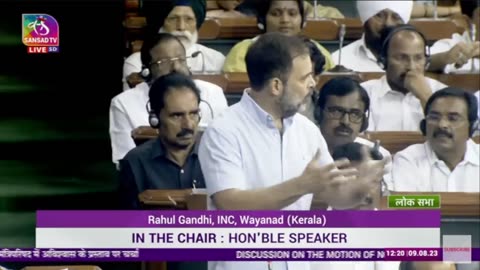 भाजपा ने मणिपुर में भारत माता की हत्या की है | Rahul Gandhi Full Parliament Speech