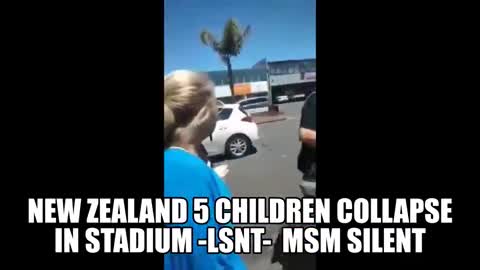 New Zealand: Claim that 5 children collapse soon after being vaccinated..