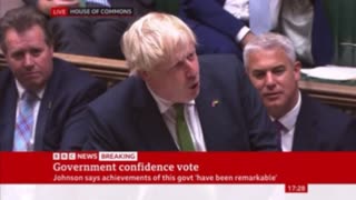 UK Prime Minister Boris Johnson References The Deep State Involvement In UK Politics