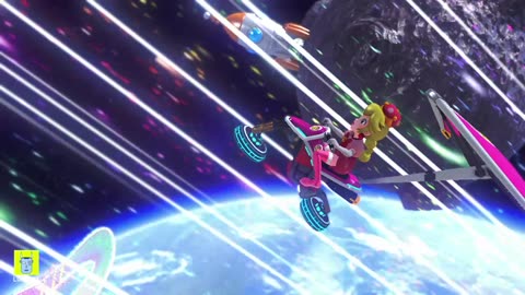 Mario Kart 8 Peachette Space Trip