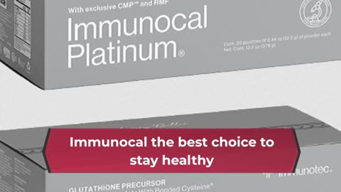 Immunocal - Best Life and healty all time