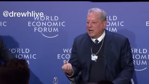 Al Gore Talks At WEF 2023